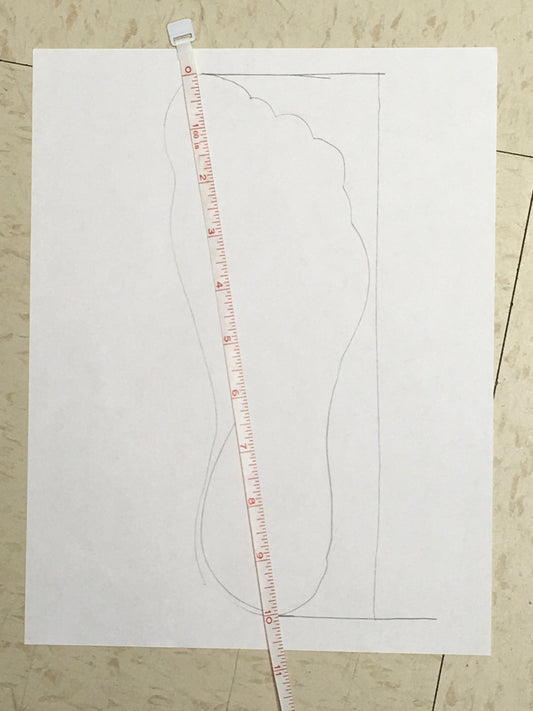 How To Measure Your Feet.