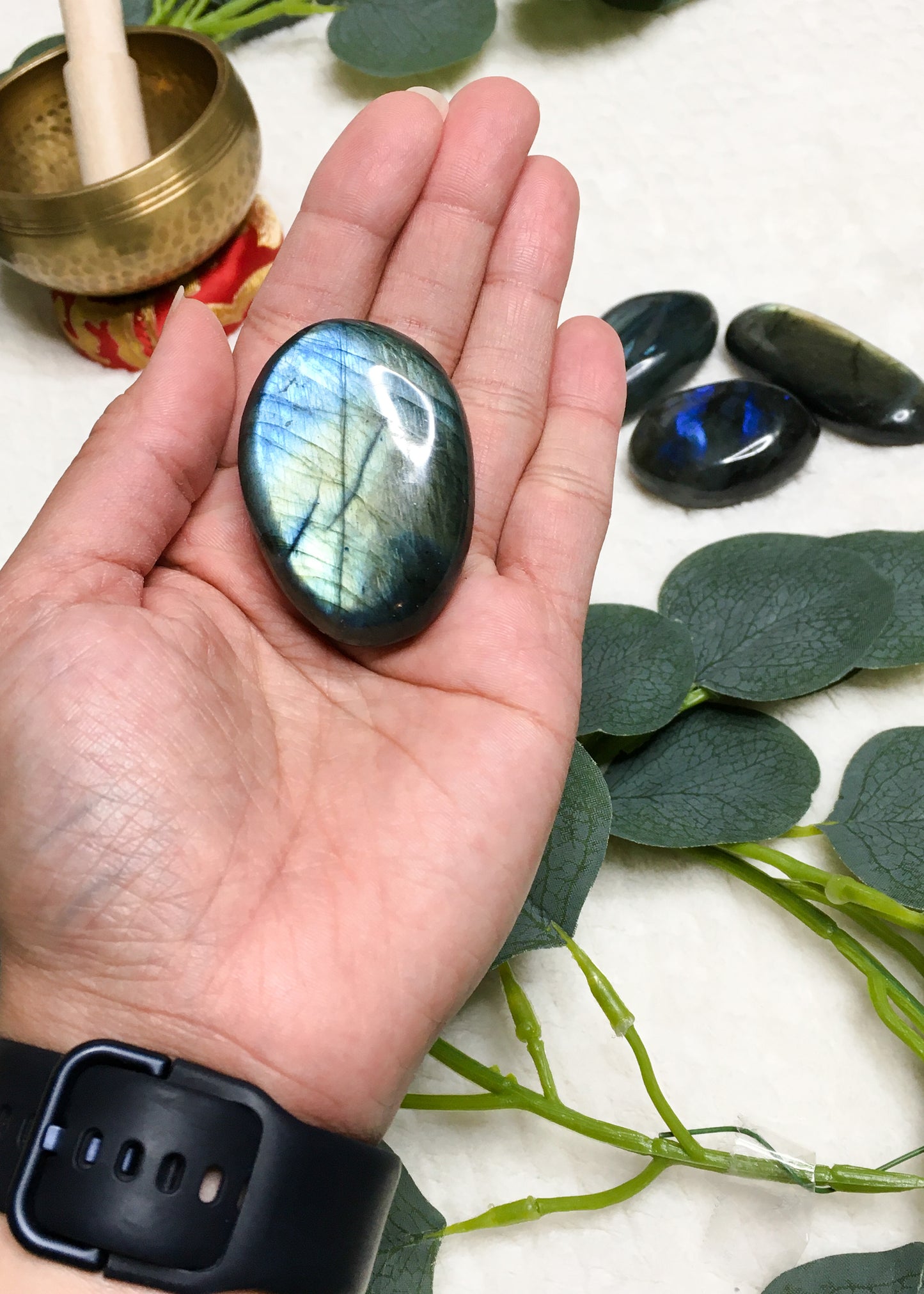 Labradorite Heart Crystal