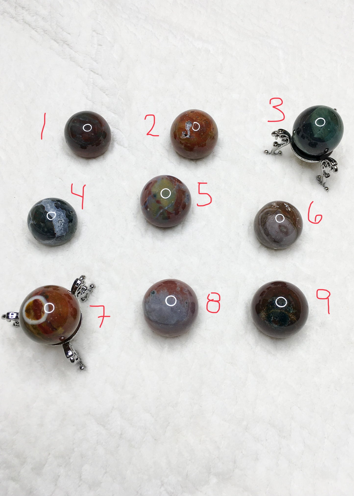 Ocean Jasper Sphere