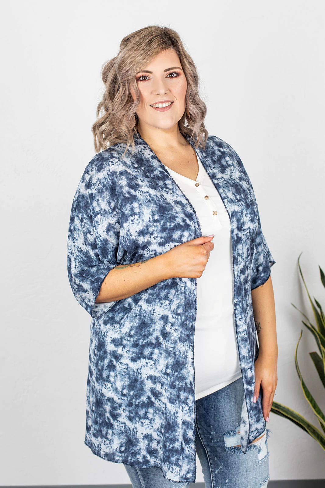Iris- Blue Kimono