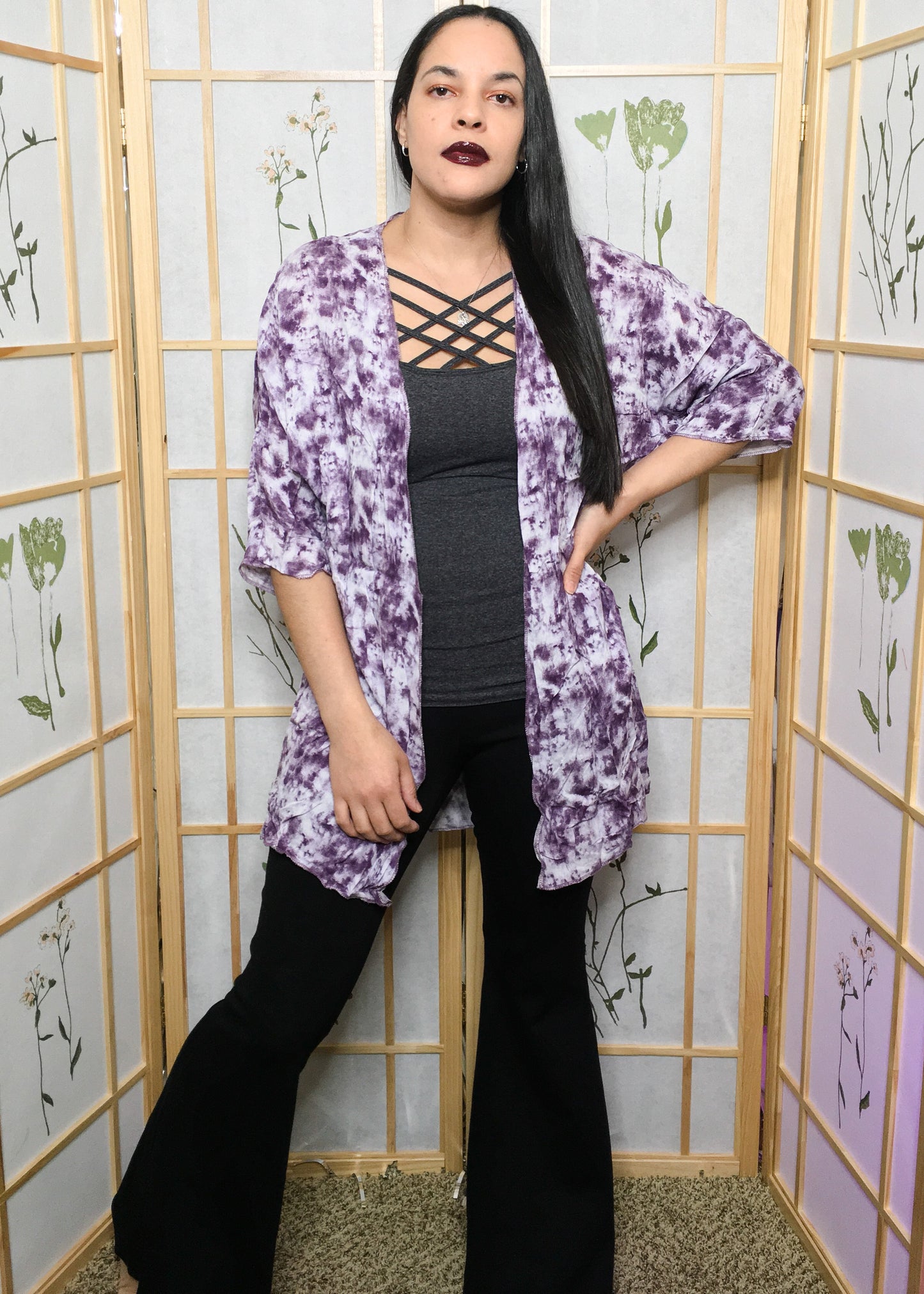 Iris- Purple Kimono