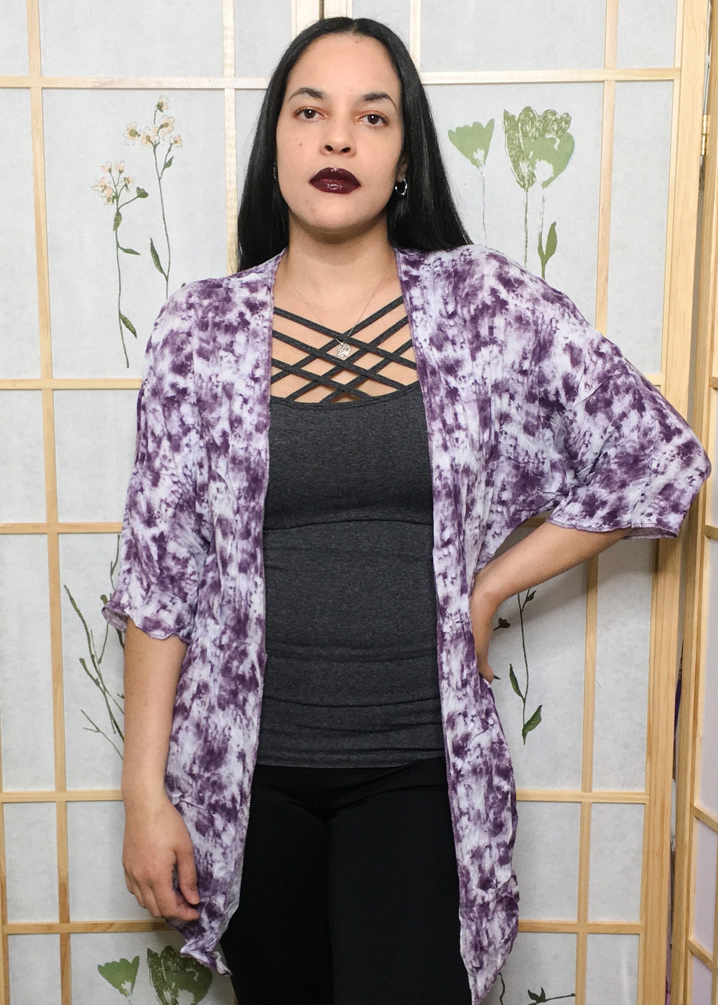 Iris- Purple Kimono
