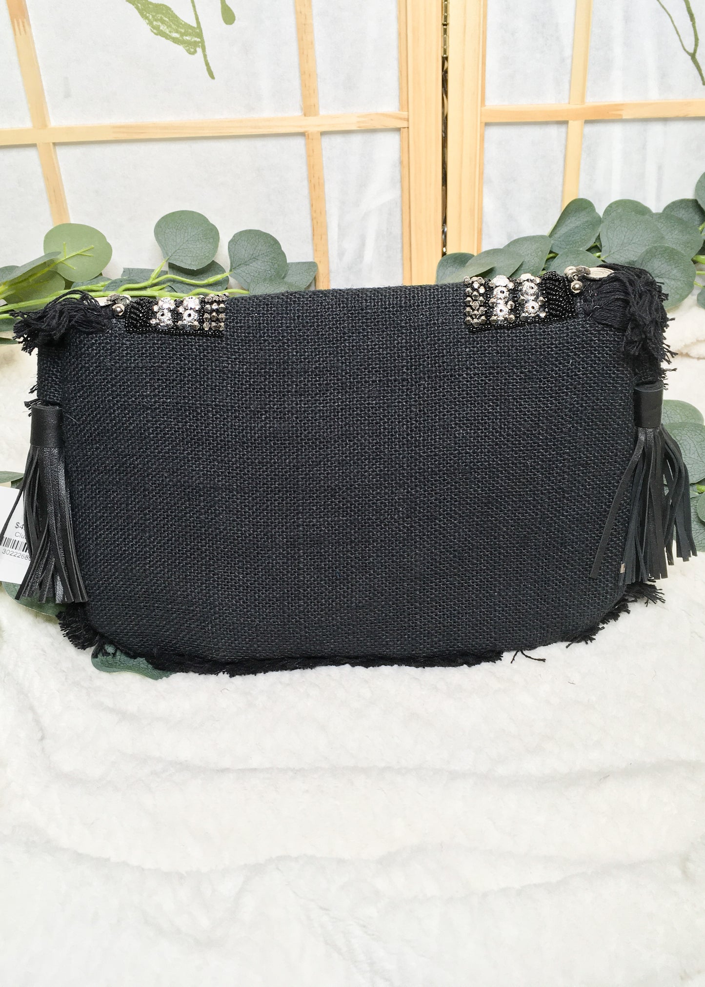 Black Coin Clutch
