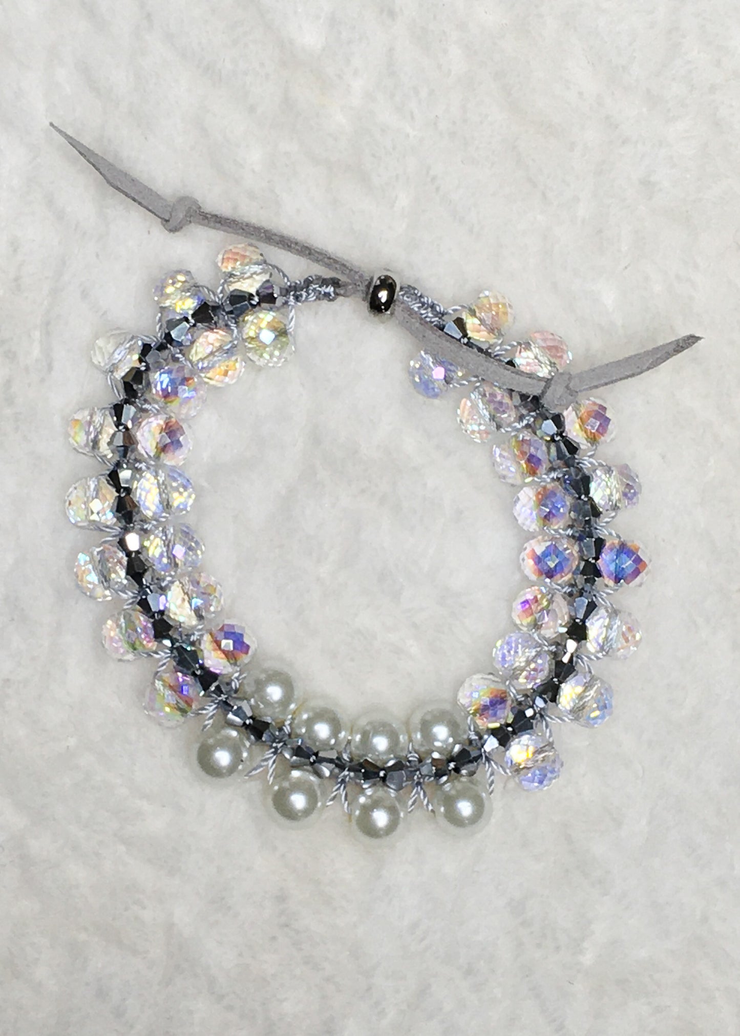 Silver Pearl Bracelet