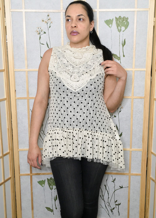 Acacia Polka Dot Top