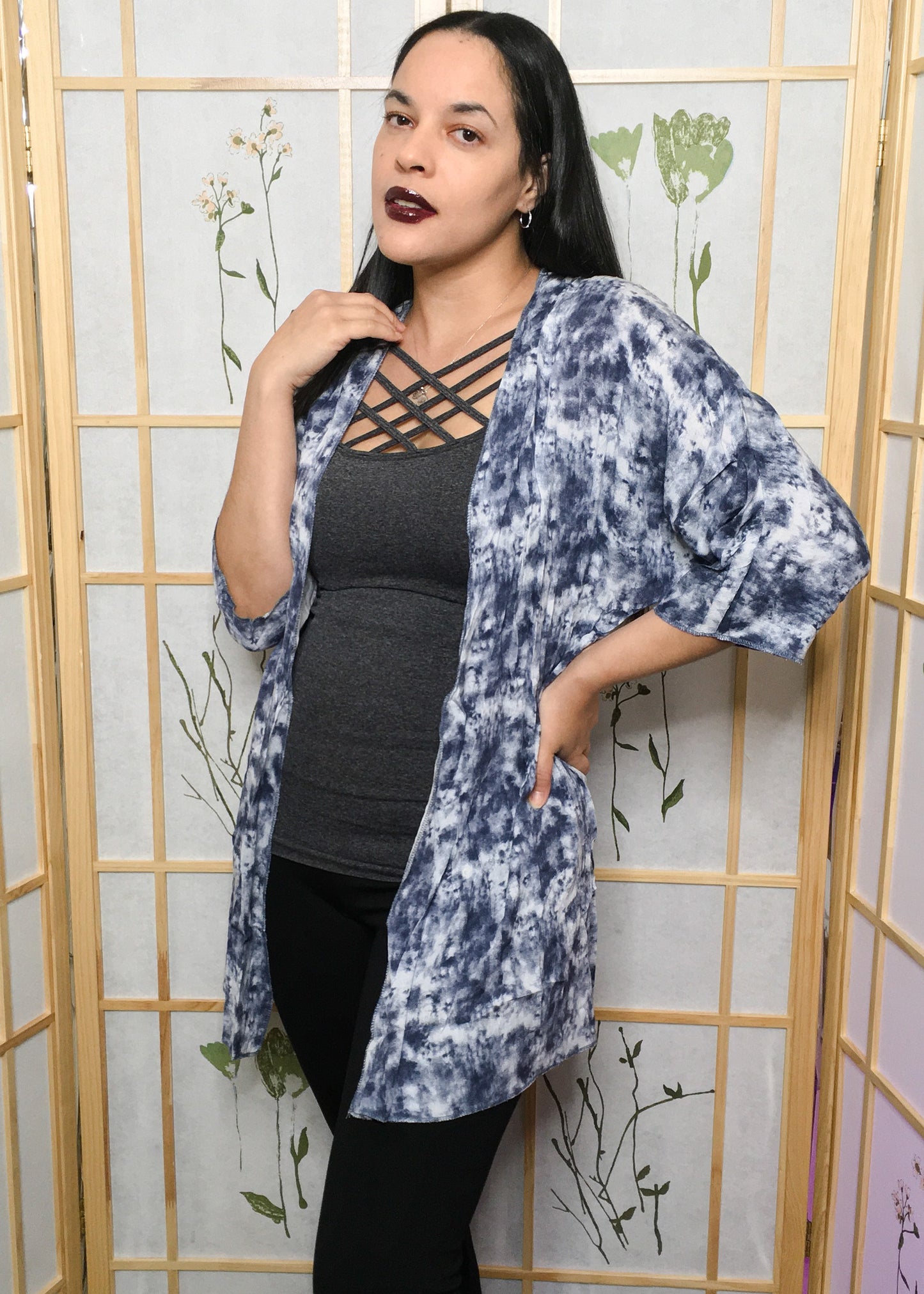 Iris- Blue Kimono