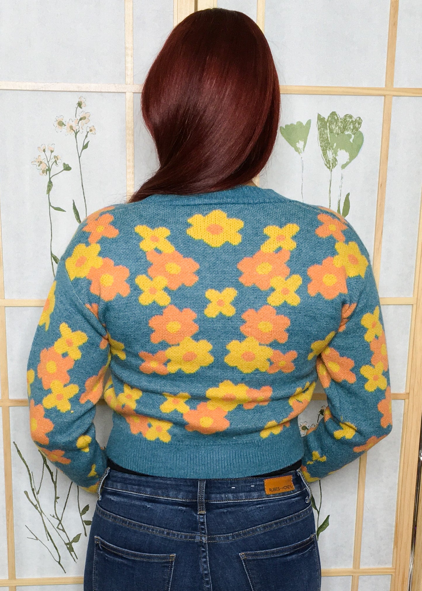 Bluebeard Sweater in Teal