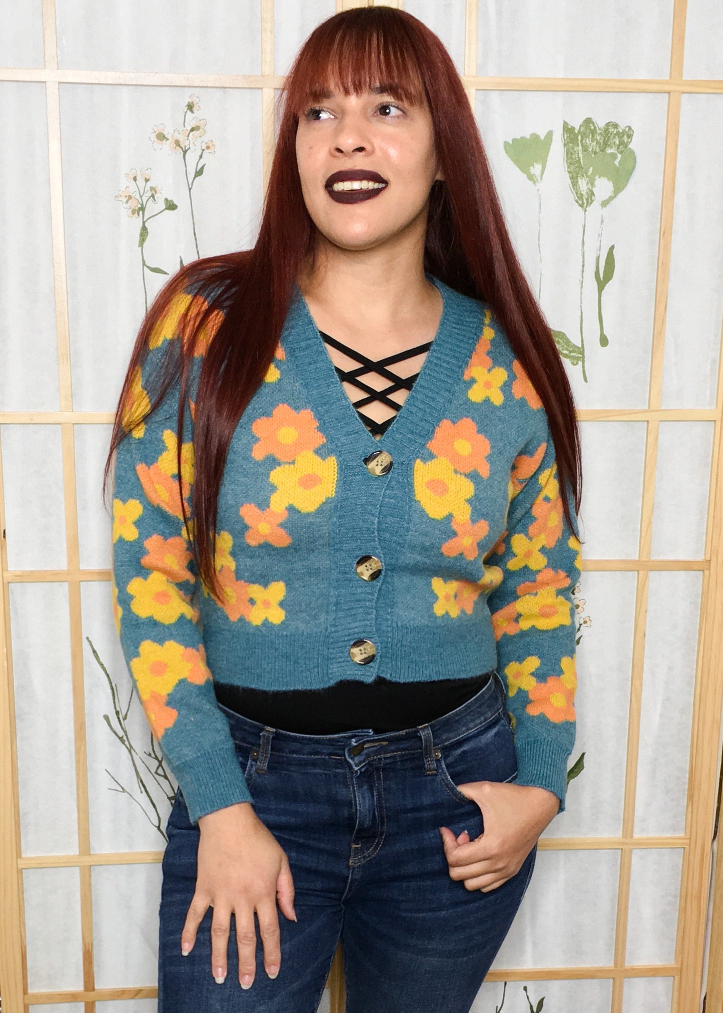 Bluebeard Sweater in Teal