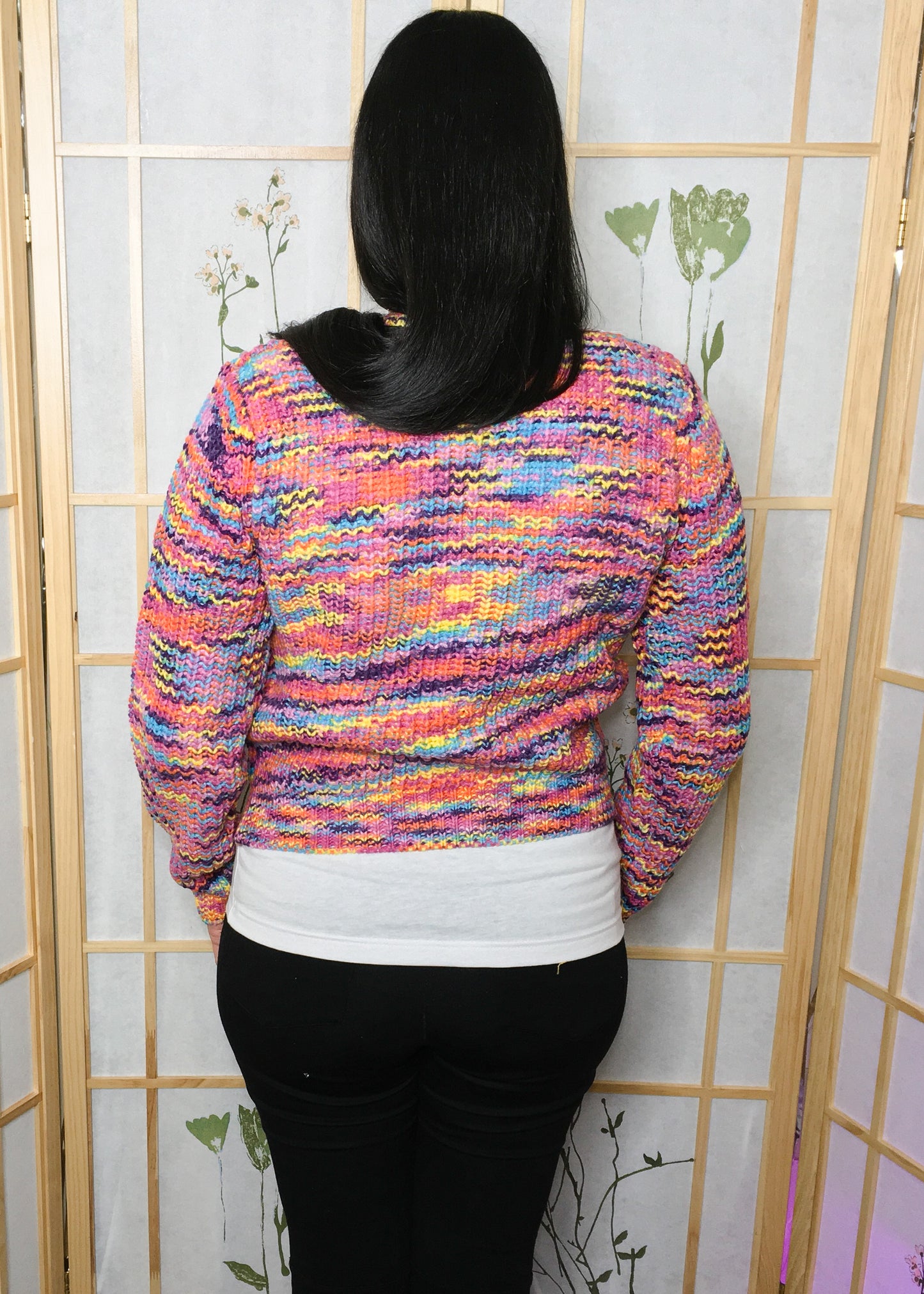 Lantana Rainbow Cardigan