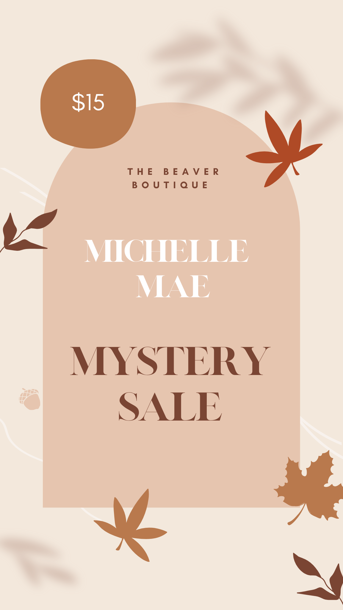 Mystery Item: Michelle Mae Brand $15