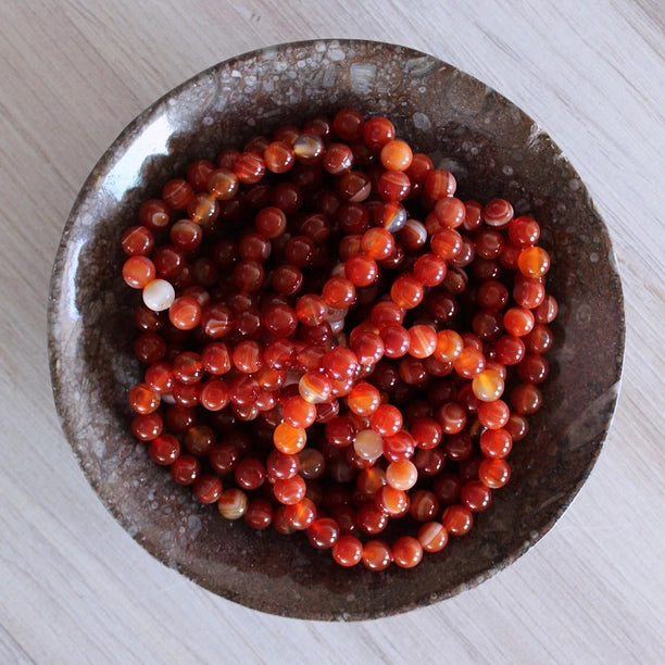 Carnelian Bracelet 8mm