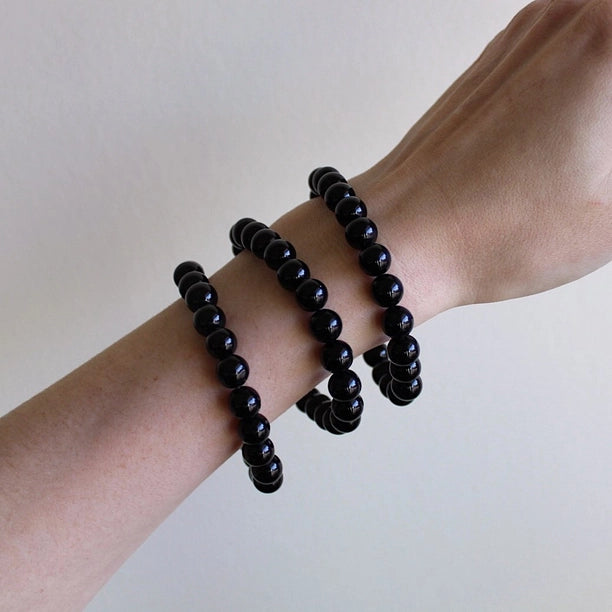 Black Obsidian Bracelet 8mm