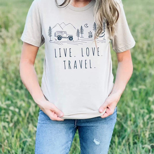 Live.Love.Travel Tee