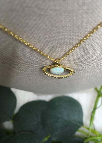 Saturn Necklace-Gold