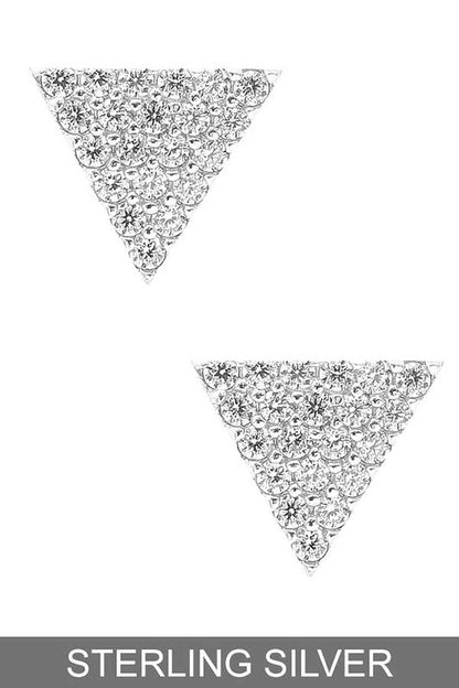 Triangle of Love Earrings