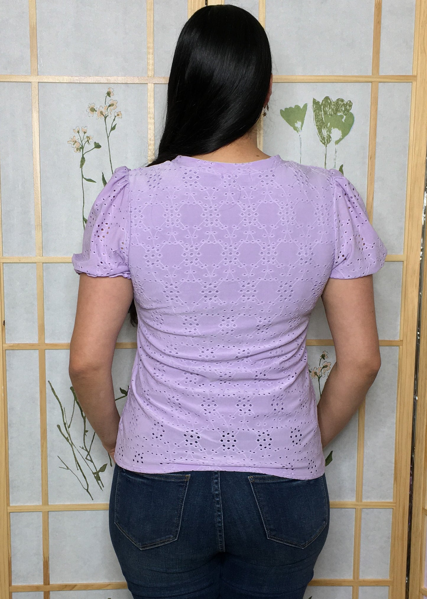 Coneflower Purple Blouse